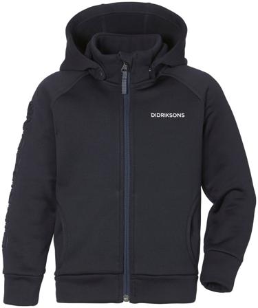 Didriksons Corin Kid's Full Zip 5 Children Mid layer tops Blue 130