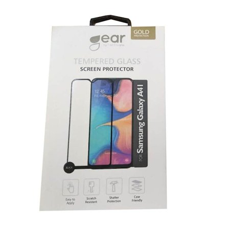 GEAR Karkaistu lasi Näytönsuoja 2,5D Full Cover Samsung A41