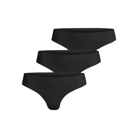 Björn Borg Solid String String 3-pack Women undergarment Black 34