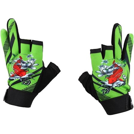 Tre-finger fiskehandsker, skridsikre fiskefinger-skærende handsker