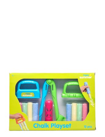 Happy Summer | Happy Summer Chalk Playset 12 Pcs | ONE SIZE