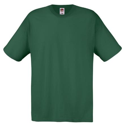 Fruit Of The Loom Original T-shirt för män 2XL Flaskgön Bottle Green 2XL
