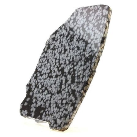 Kivet ja mineraalit. Lumihiutale Obsidiaani + Kristobaliitti. 1125,5 senttiä. Black Spring, Utah, Yhdysvallat.