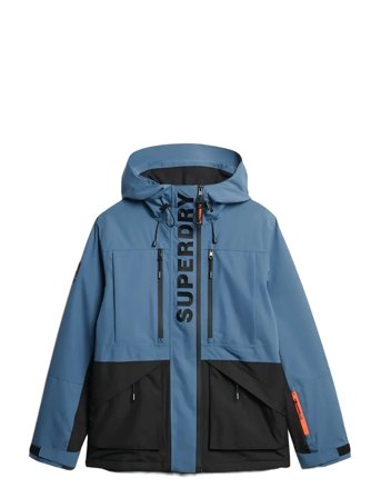 Superdry Sport Ultimate Freestyle Ski Jacket - Blue - S