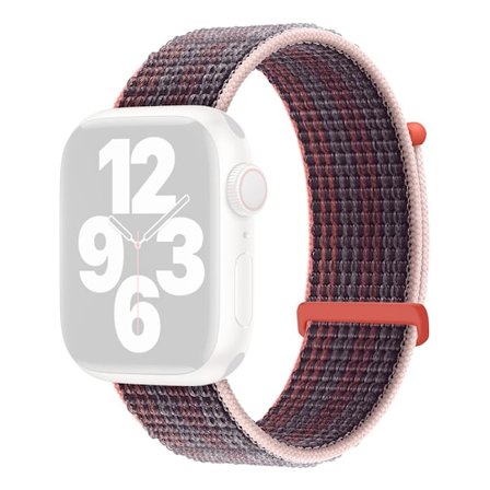 KALEBOL Nylon Watch Band Apple Watch Series 10 46mm Håndledsrem - Bær-Lilla
