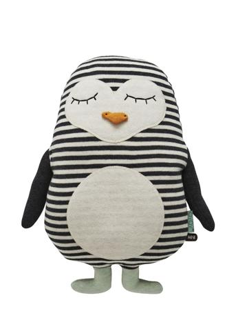 Penguin Pingo Toys Soft Toys Stuffed Animals Black OYOY MINI