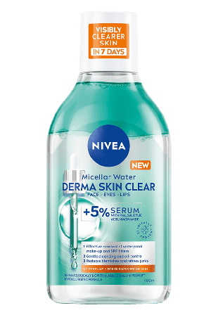 NIVEA Micellärt Vatten Derma Skin Clear Micellar Water 400 ml Rengöring Dam
