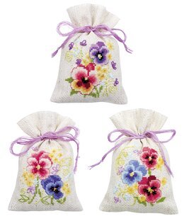 Broderikit Doftpåsar 3-pack