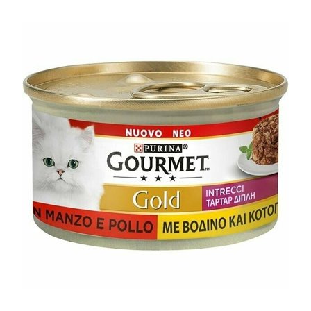 Purina Gourmet Gold Intrecci Di Pollo E Manzo Per Gattina Lattina