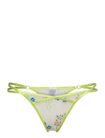 Poppy Thong Stringtruse Undertøy Multi/mønstret OW Collection