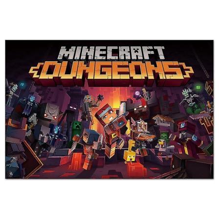 Minecraft Game Perifer affisch Hängande målning Heminredning Sovrumsdekoration Gobeläng - Stil E 30*40cm 12*16inches