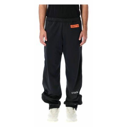 Heron Preston, Sweatpants Czarny, Mężczyzna, Rozmiar: L