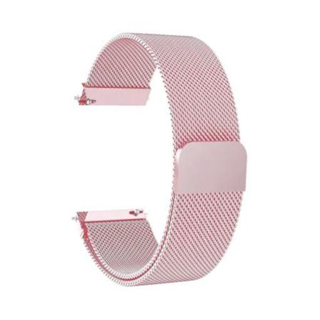 Skalo Milanese Loop Till Samsung Watch Active2 40mm - Fler Färge Rosa