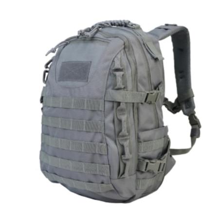 Camping ryggsekk Vanntett Fotturer Fiske Jakt Bag Militær Taktisk Fjellklatring Ryggsekk Outdoor Bag Grey 2 straps