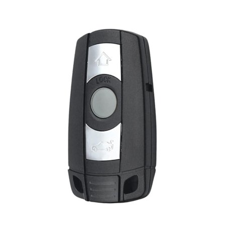 3-knapps bilnyckel utan batterihållare till BMW