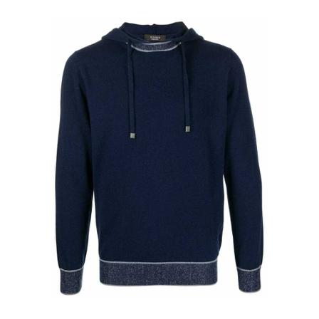 Peserico Hoodies Blå, Herre