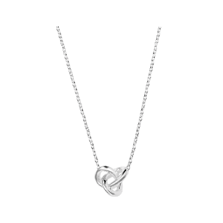 Drakenberg Sjölin Le Knot necklace Halsband Dam Silver ONESIZE