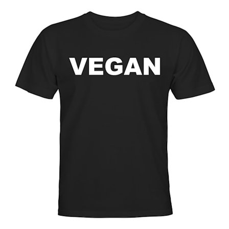 Vegan - T-SHIRT - HERR