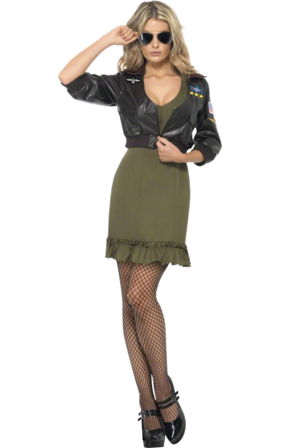 Sexy Top Gun-Kostyme S