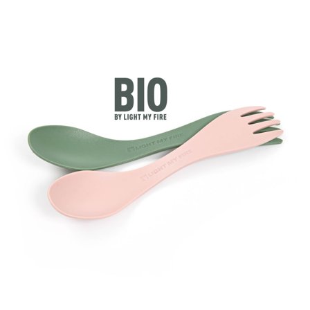Light My Fire Spork Little Bio 2-pack eating utensils Multi-colored OneSize