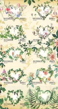 Sverige - With Love - Postfrisk hæfte