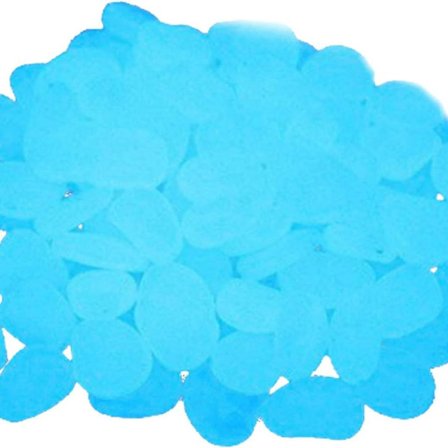 Sæt med 500 lyse havesten, der lyser i mørket - Til stier, KLB