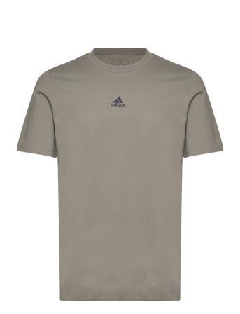M Ss Tiro T 2 Khaki Adidas Sportswear