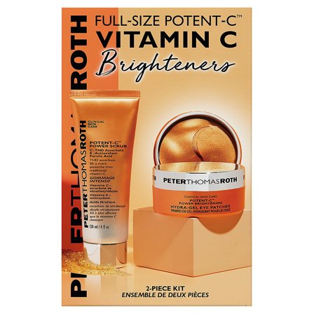 Peter Thomas Roth Potent C Duo 120 ml + 60 stk., Skincare, Renseprodukter, Scrub