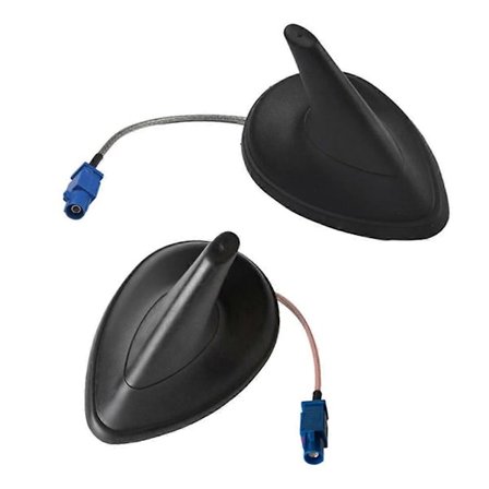 2 st Takantenn Hajfena Sat Nav Antenn 12762120 Kompatibel med Saab 9-3 2003-2012 & 9-5 1998-2009 12792066