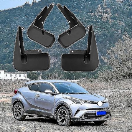 4kpl Roiskeläpät Toyota C-hr 2017-2022 Chr Mud Flaps Roiskeläpät Etu Taka Pyörän Suoja