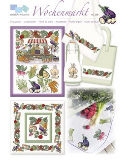 Cross Stitch Pattern Root Fruits