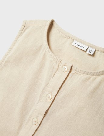 name it Nmffalinnen Sl Top - Cream - 104