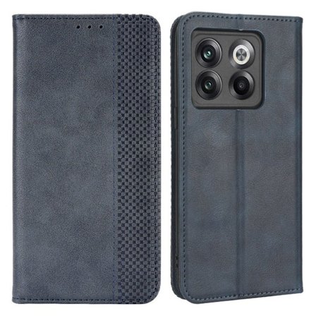 Bofink Vintage läder OnePlus Ace Pro / OnePlus 10T fodral - Blå