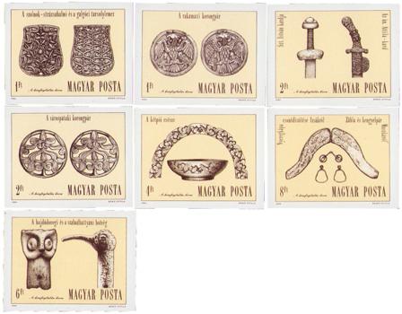 Ungarn 1984 - MICHEL 3674b-3679B - Postfrisk