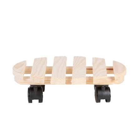 Rund kruka - D. 29 x H. 8,3 cm - Beige