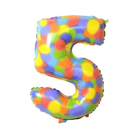 10 st digital ballong aluminium ballong