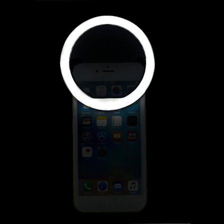SG-11 Mini Uppladdningsbar Telefon LED Selfie Ringlampa
