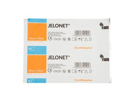 Jelonet Steril vaselinkompress 10x10 cm, 10 stk.