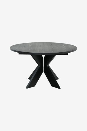 Nordic Furniture Group - Matbord Alver 130+50+50 ask - Svart - Matbord - Från Homeroom