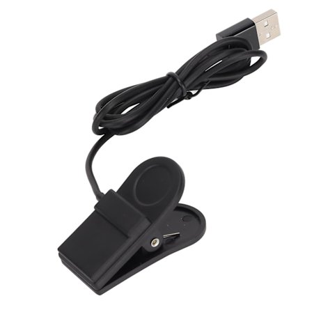 USB Smartklokke Lader Ladekabel for Garmin Fenix Chronos Smartklokke Svart