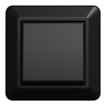 ELKO 1-polet bryter innfelt RS16 sort