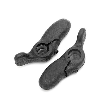 1 par MTB Mountainbike OX Horn Form Stångändar Road Gummi Handtag