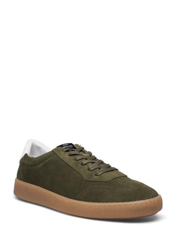 Suede Troy Low-top Sneakers Grøn Mads Nørgaard