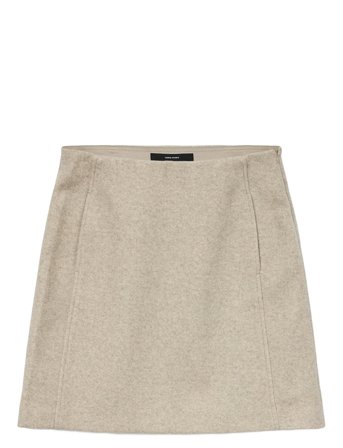 Vmfortuneallison Hw Short Skirt Ga Noos Beige Vero Moda