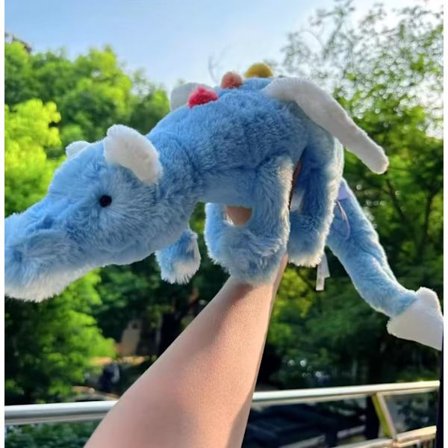 Jellycat Snödrake Pehmolelu, Valtava 66 cm - Myyttinen Pehmolelu - Klassinen Lastenlahja (REN)