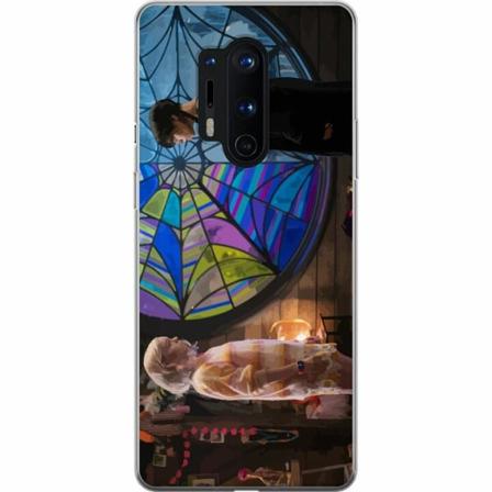 Oneplus 8 Pro Genomskinligt Skal Wednesday Addams