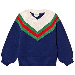 Kids - Gucci Navy Knitted Sweater 5 years - Jumpers and knitwear - 5 years - Navy