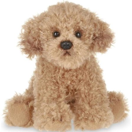 Labradoodle lille plys hvalp, hunde bamse, 19,8 cm