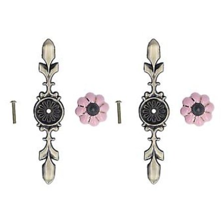 Keramiska Skåpshandtag, 2 st/set Handmålade Pumpa Vintage Keramiska Dörrknoppar Keramiska Handtag Bäst i Klassen