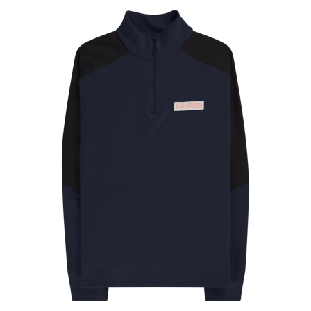 Amundsen Mountain Airy Half Zip Faded Navy